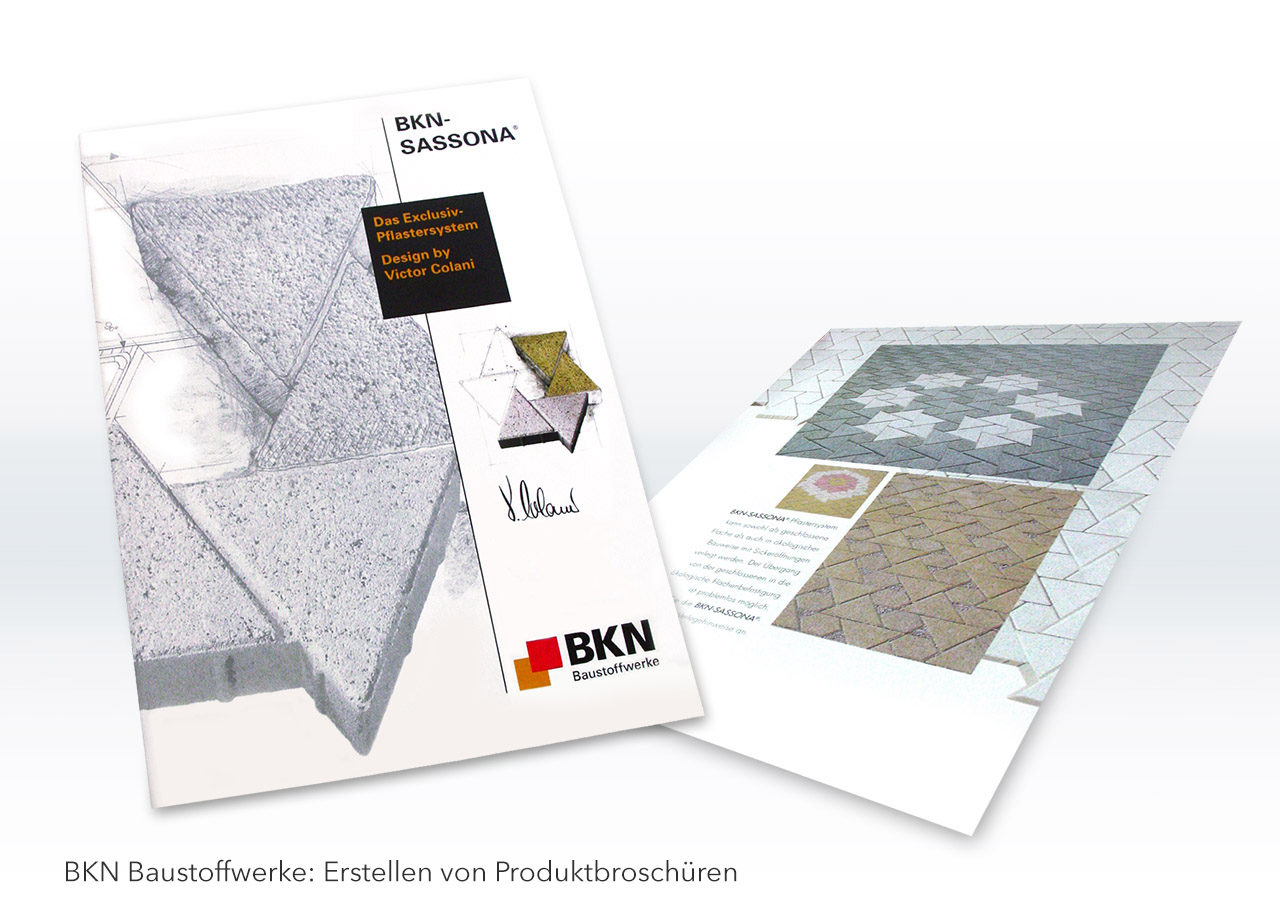 Visual Unlimited BKN Baustoffwerke Produktbroschüre