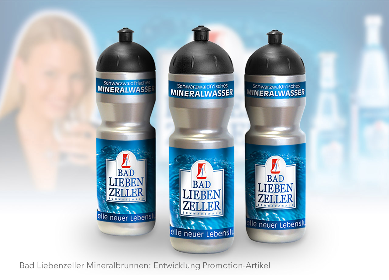 Visual Unlimited Bad Liebenzeller Mineralbrunnen Design Trinkflasche