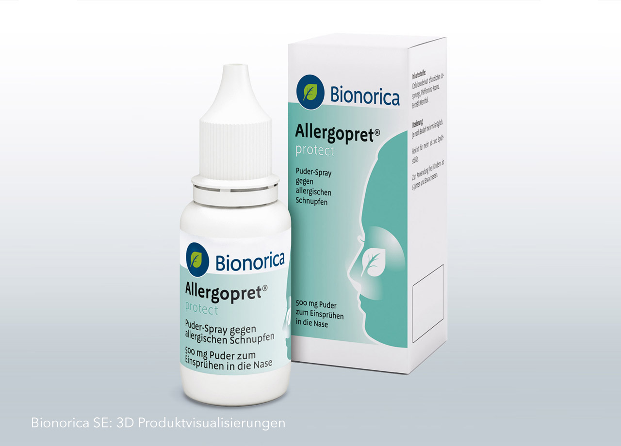 Visual Unlimited Bionorica SE 3D Produktvisualisierungen
