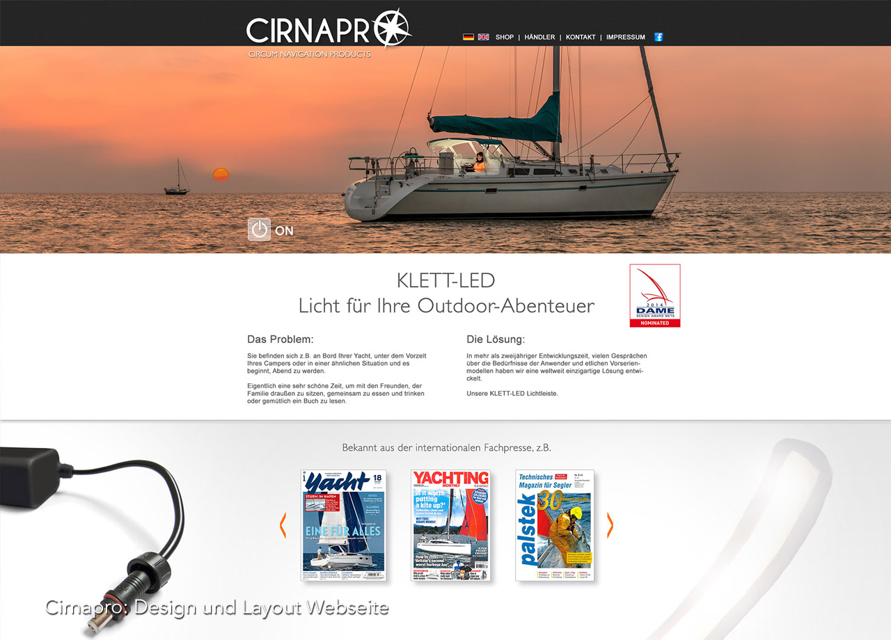 Visual Unlimited Cirnapro Webdesign