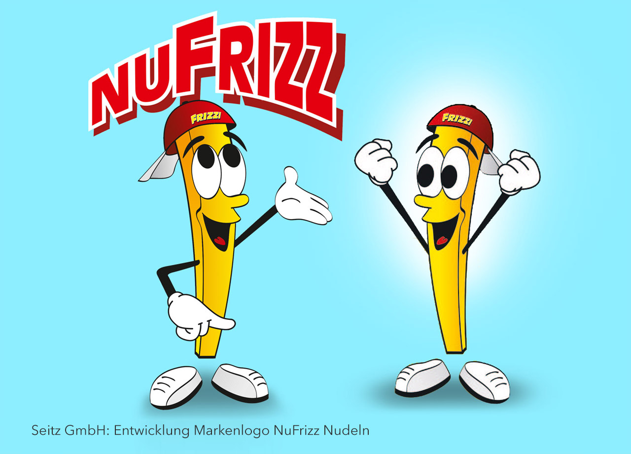 Visual Unlimited Seitz GmbH Entwicklung Markenlogo NuFrizz
