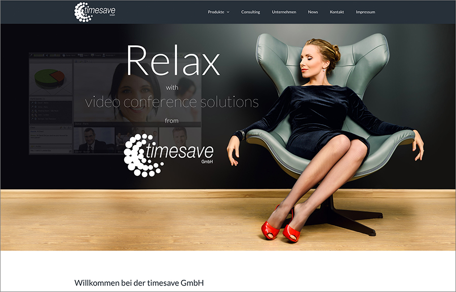Visual Unlimited Webseite Timesave GmbH