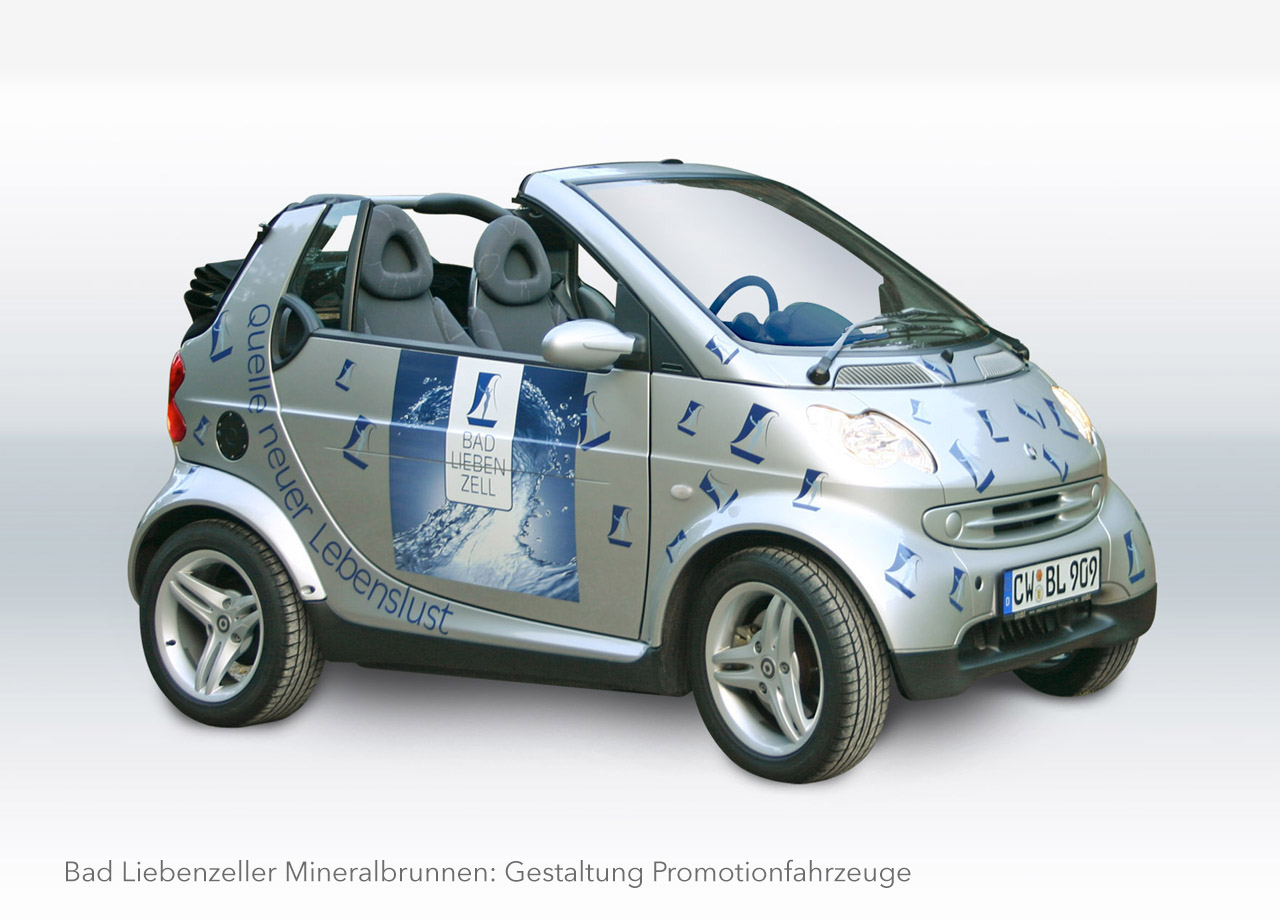 Visual Unlimited Bad Liebenzeller Mineralbrunnen Design Smart Promotionfahrzeug