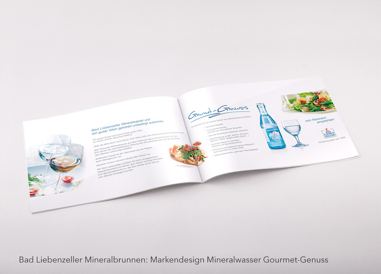 Visual Unlimited Bad Liebenzeller Mineralbrunnen Markedesign Gourmet Genuss