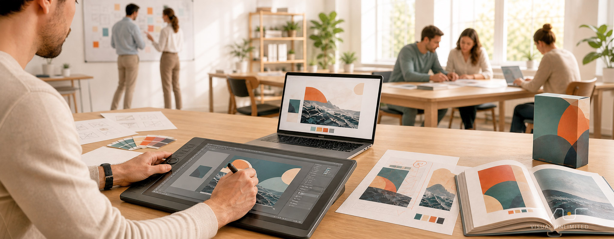 Visual Unlimited setzt Ihre Marke mit hochwertigen Design und KI-gestütztem Marketing in Szene